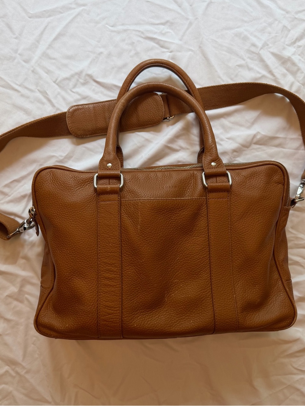 Leather Briefcase Computer Bag in Brown, Cole Haan